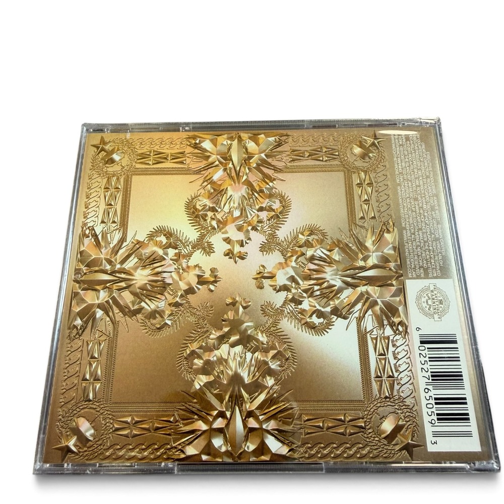 Jay-Z Kanye West Watch The Throne CD Edited Version Gold Riccardo Tisci 2011 - Picture 2 of 3